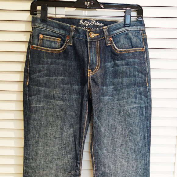 Womens Indigo Palms Newport Palms blue jeans 2L 26 waist - Picture 1 of 7